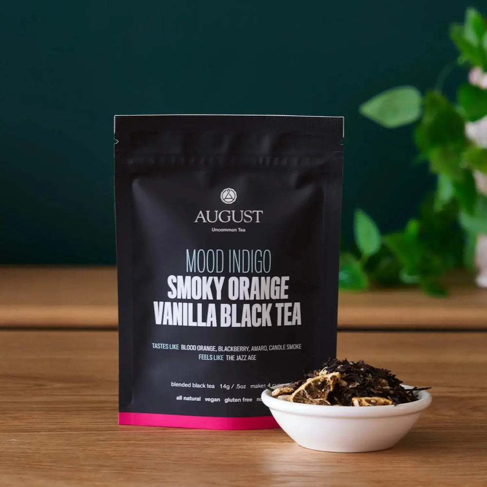 Smoky Orange Vanilla Black Tea, Loose Leaf (Mood Indigo)