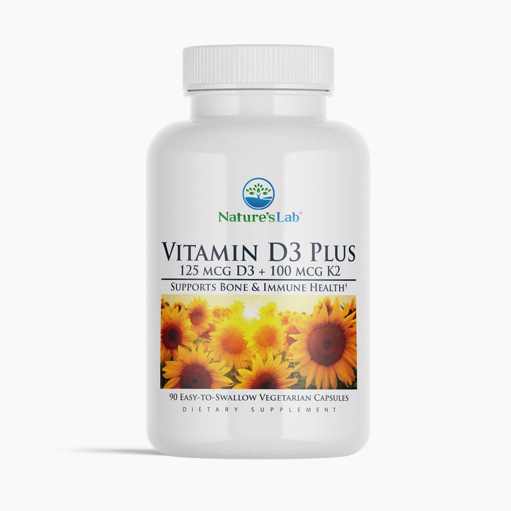 Nature's Lab Vitamin D3 Plus - 90 Capsules