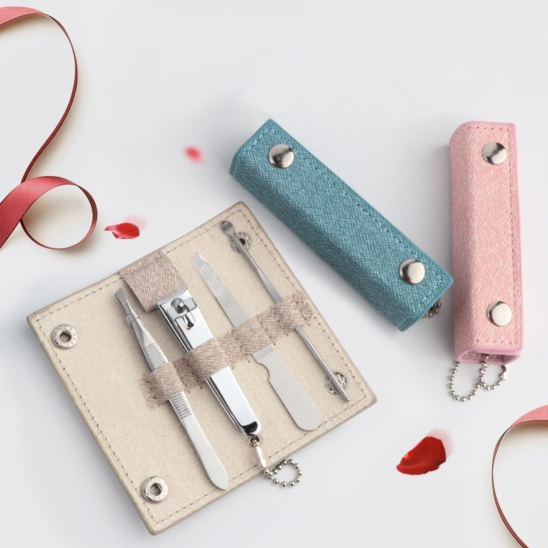Portable Manicure Set with Case