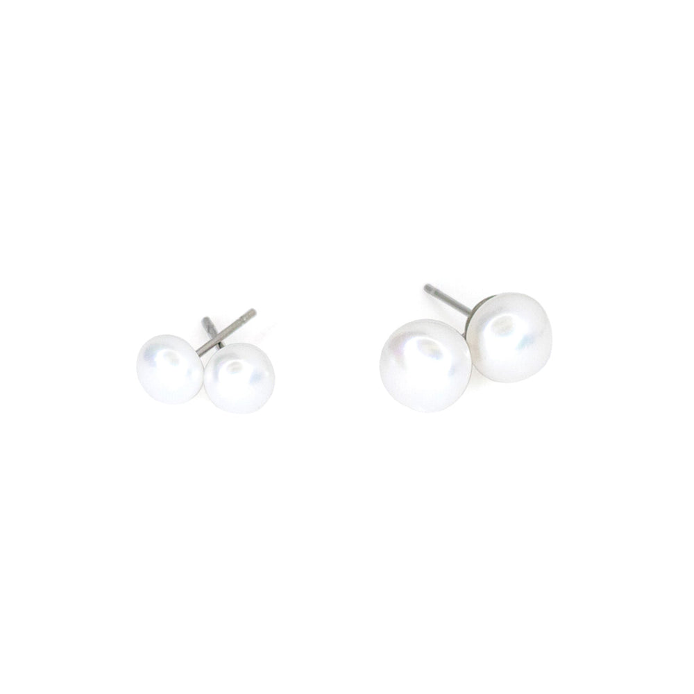 Stud Earrings, 5 mm (Refined)