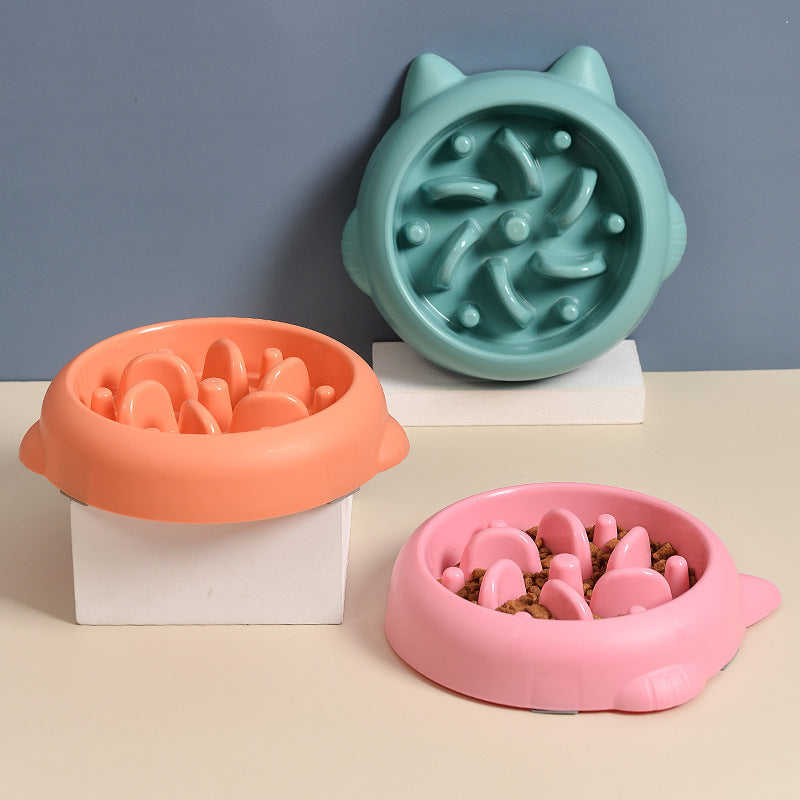 Slow Feeder Bowl for Dogs & Cats - Maze Design