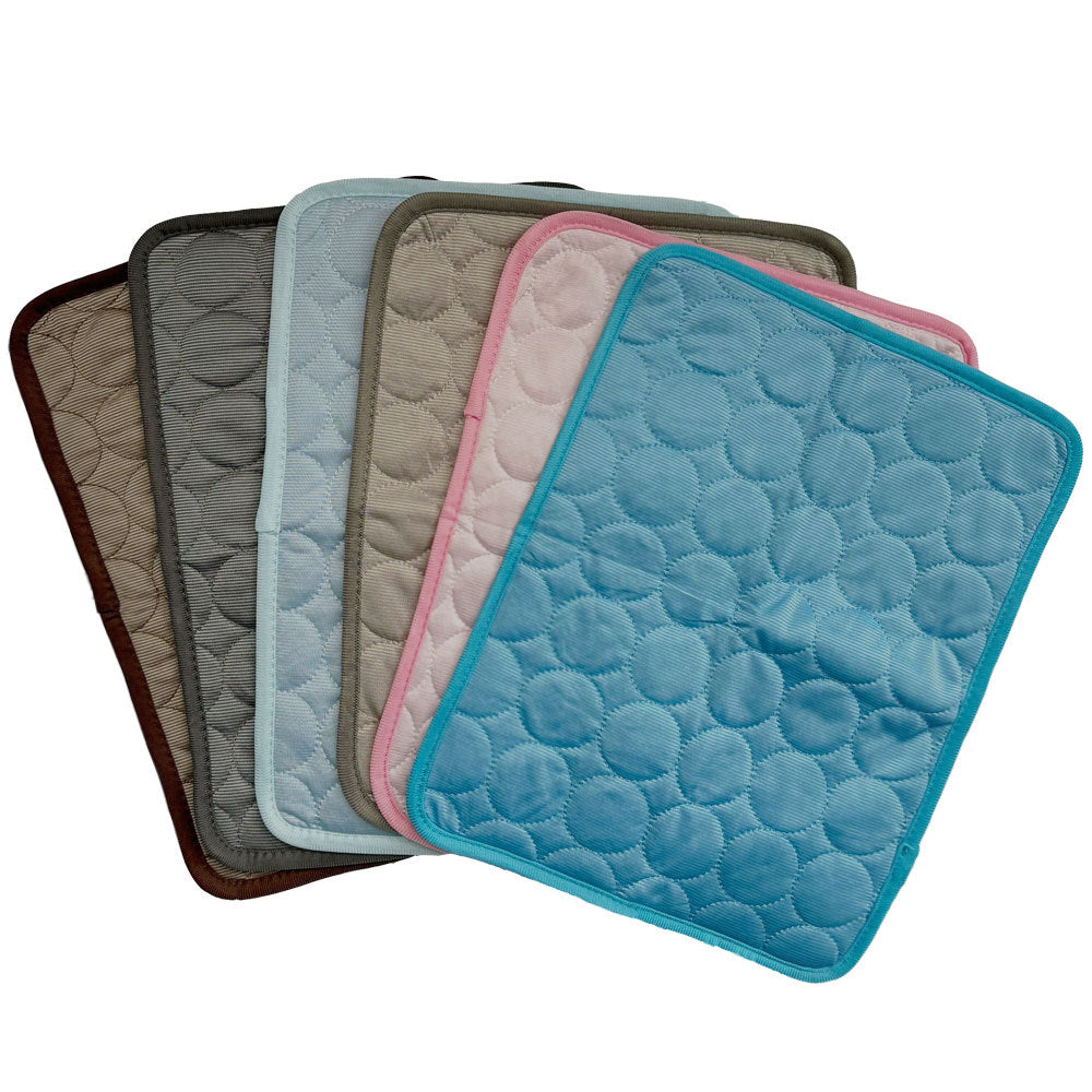 Ice-Silk Summer Mat for Dogs & Cats - Washable, L to 2XL