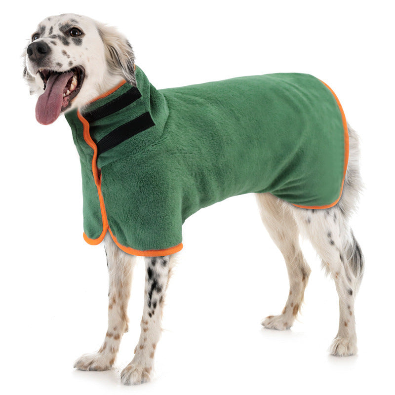 Dog Drying Coat - Absorbent Robe for After Baths & Wet Walks