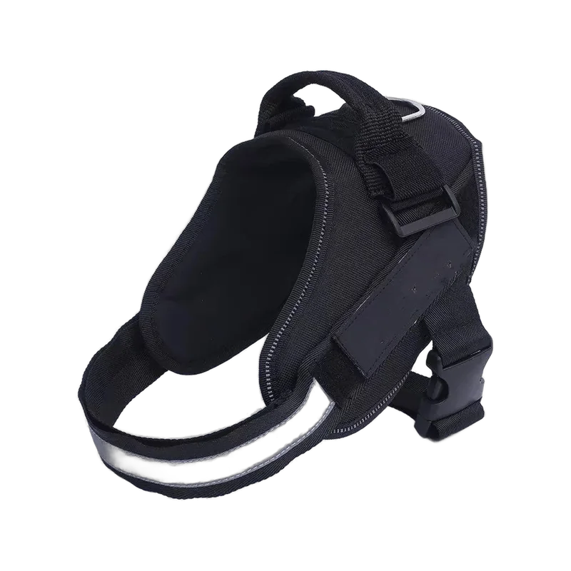 Padded Nylon Dog Harness with Reflective Strip